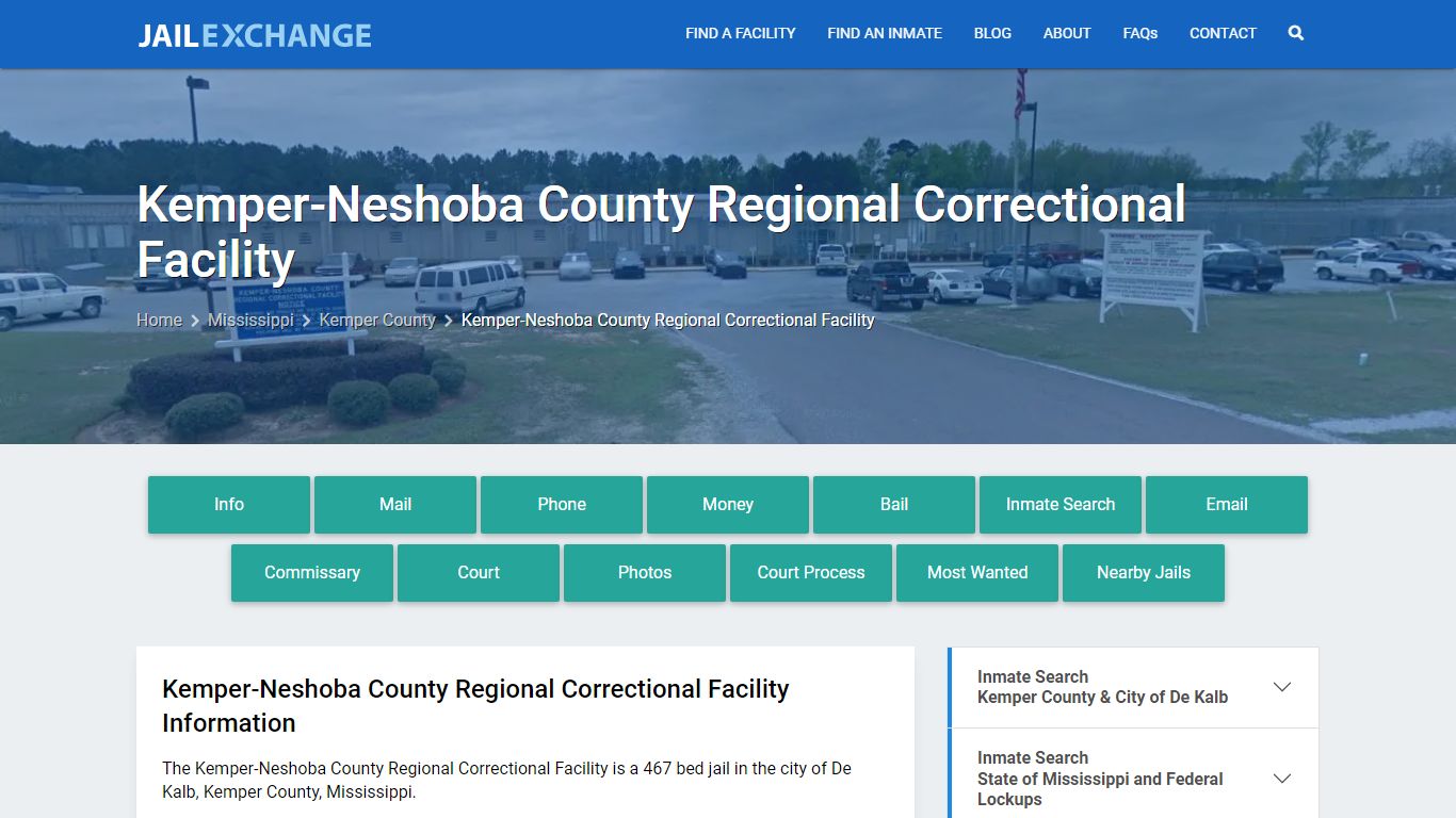 Kemper-Neshoba County Regional Correctional Facility - Jail Exchange